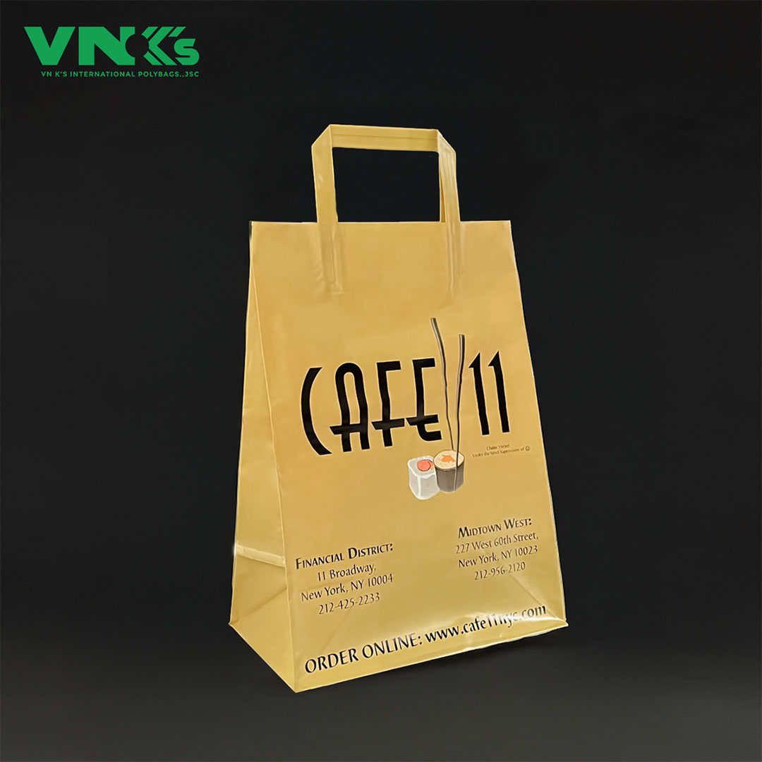 Túi quai gập ba Cafe 11