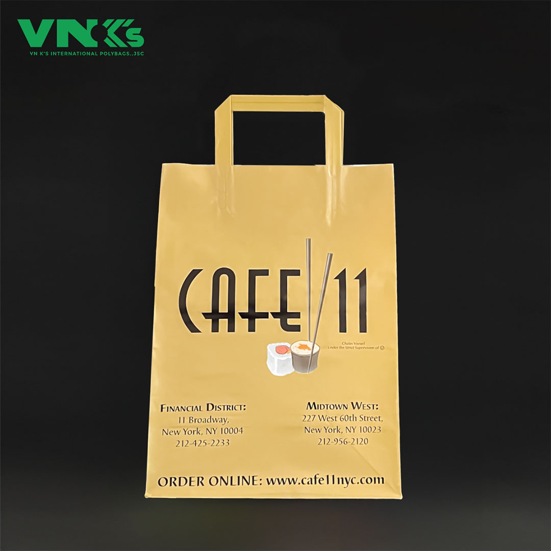 Túi quai gập ba Cafe 11