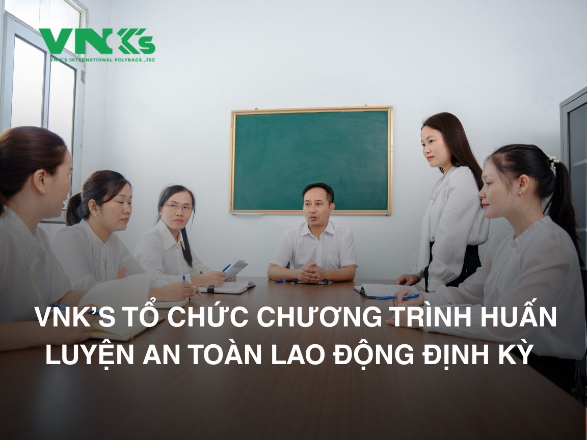 huấn luyện an toàn vệ sinh lao động tại VNK's