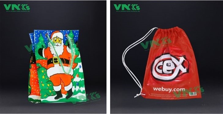 custom plastic shopping bag