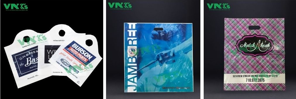 die cut handle bags wholesale