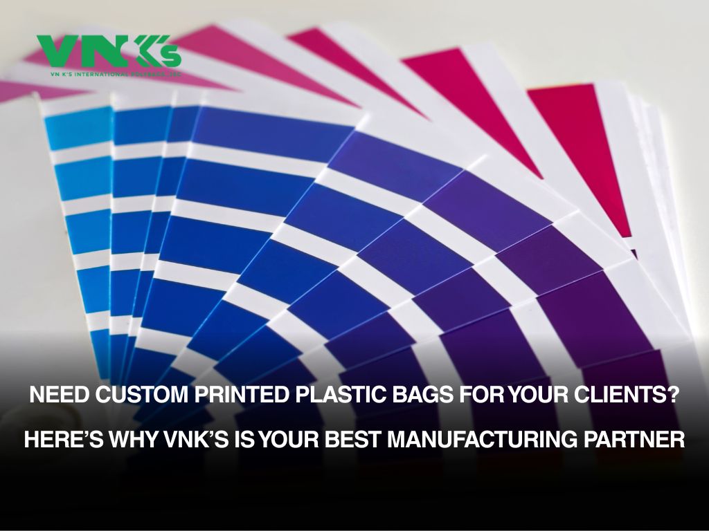 Custom printed plastic bag