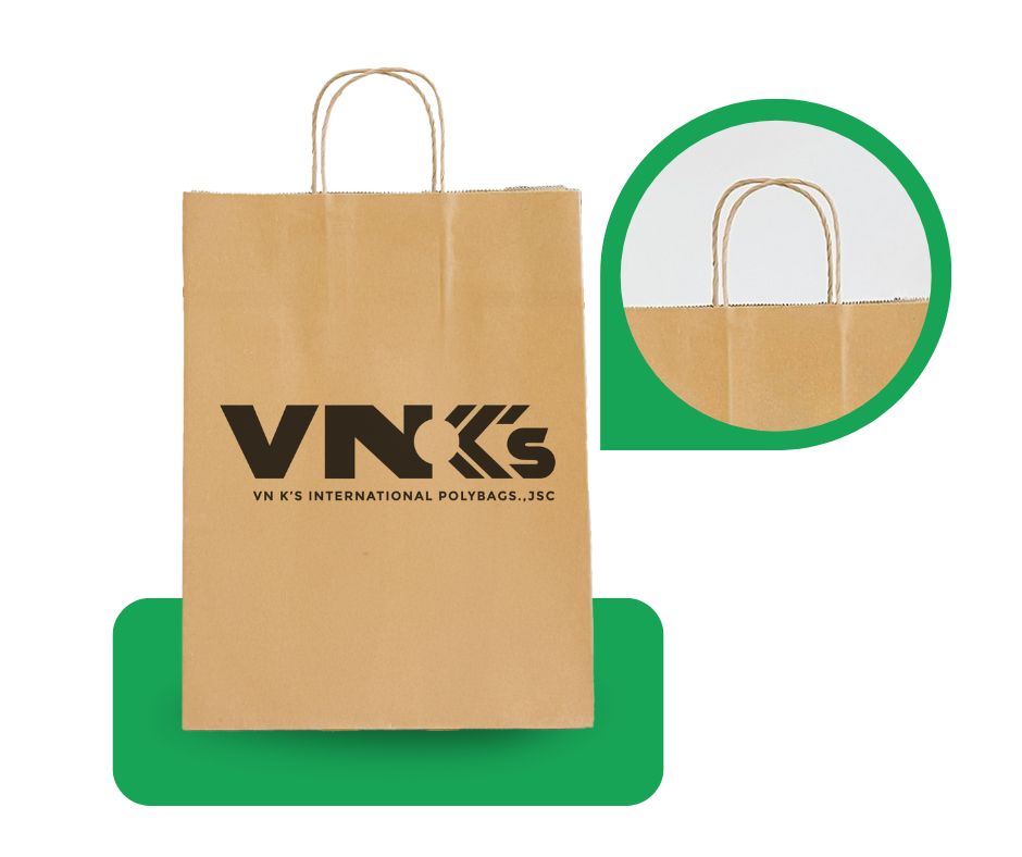 paper bag with handle