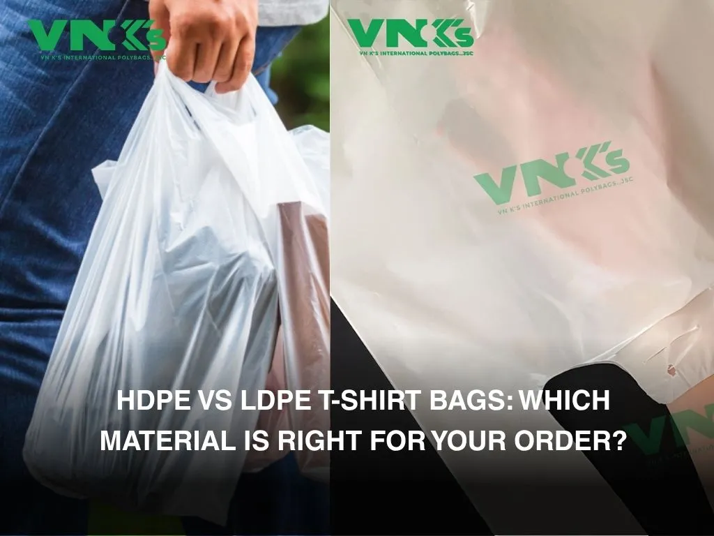 HDPE vs. LDPE T-Shirt Bags
