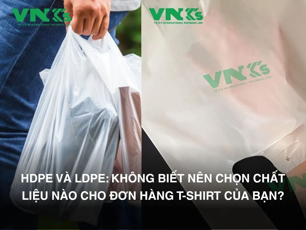 HDPE vs. LDPE T-Shirt Bags