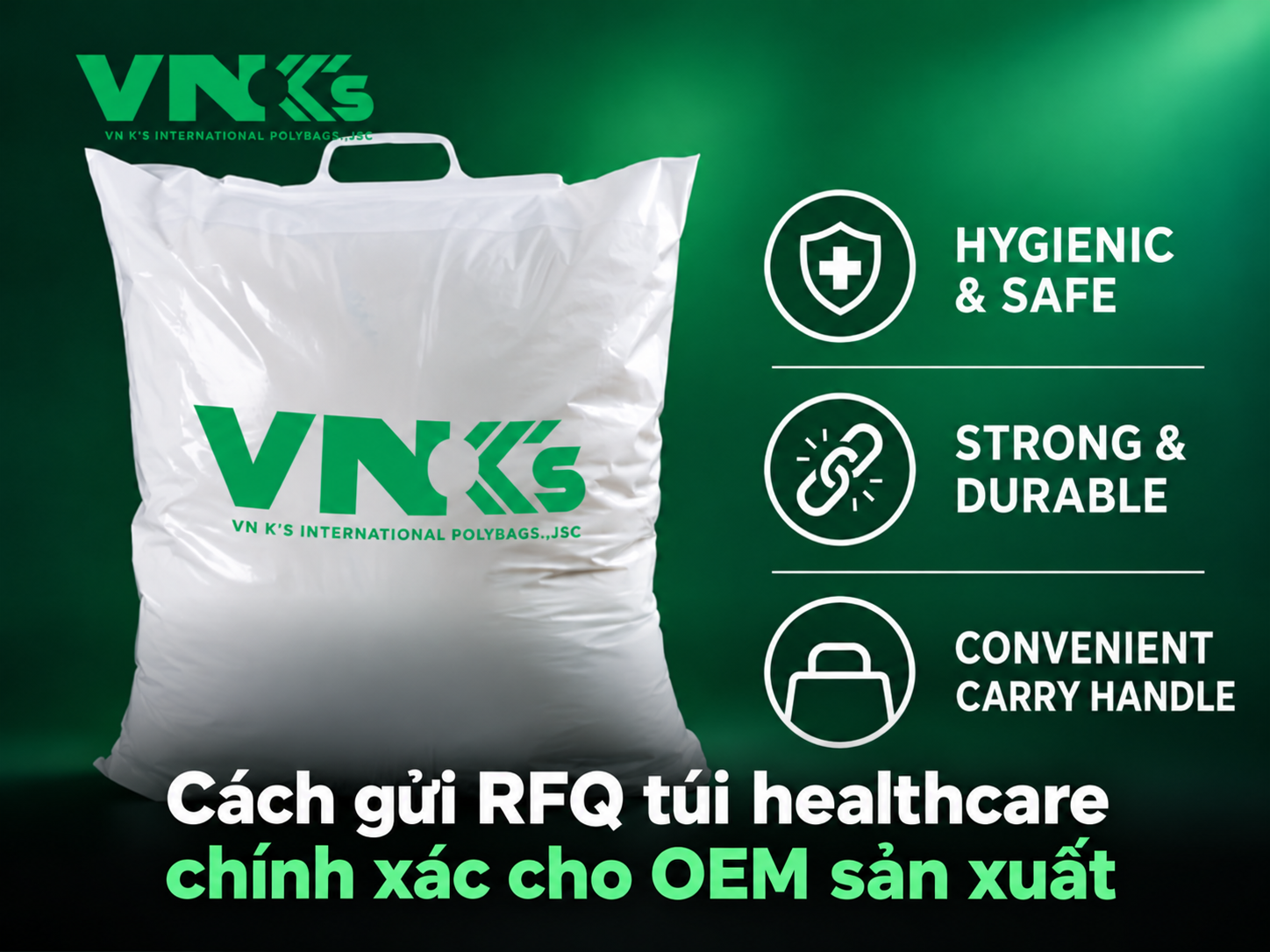 RFQ túi healthcare